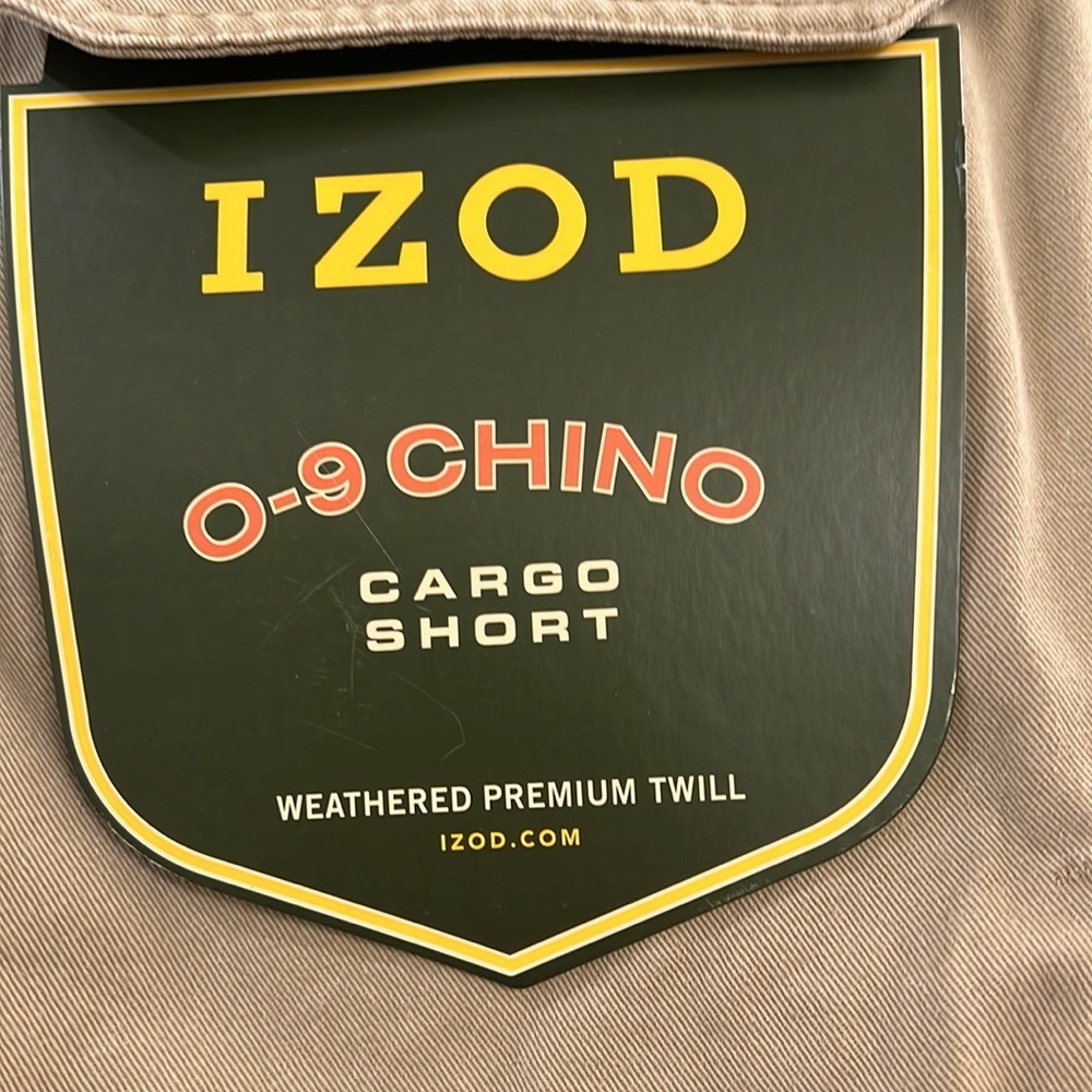 Izod Mens cargo shorts - Picture 5 of 6
